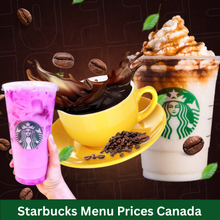 most popular menu items at Starbucks canada